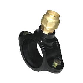 Abrazadera racor bronce