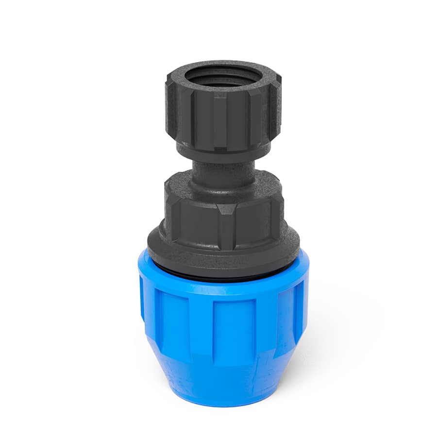 Racor con tuerca loca